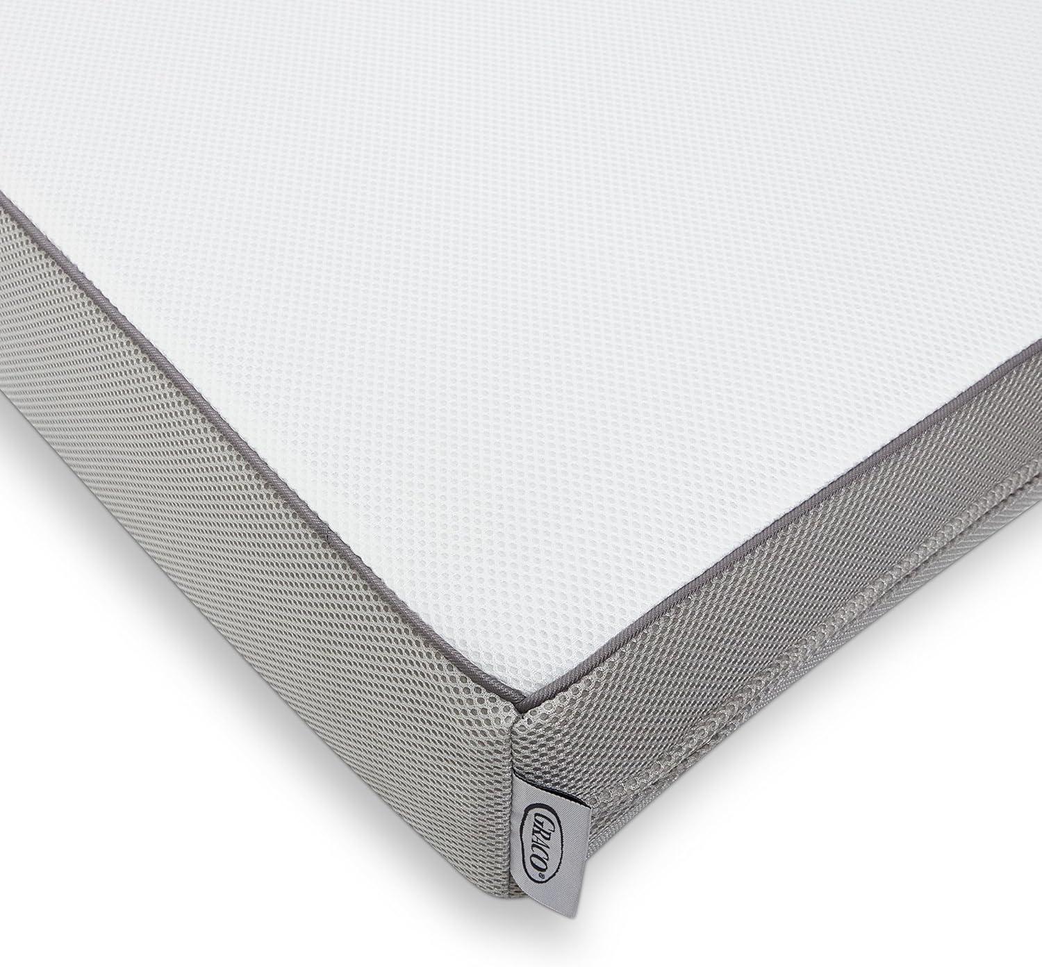 imageGraco Essentials 6Inch DualSided Crib ampamp Toddler Mattress Premium UltraSoft Baby Crib Mattress Cover for Quiet Sleep GREENGUARD Gold Certified Made in The USA Waterproof Sleep Surface 2Sided5Inch