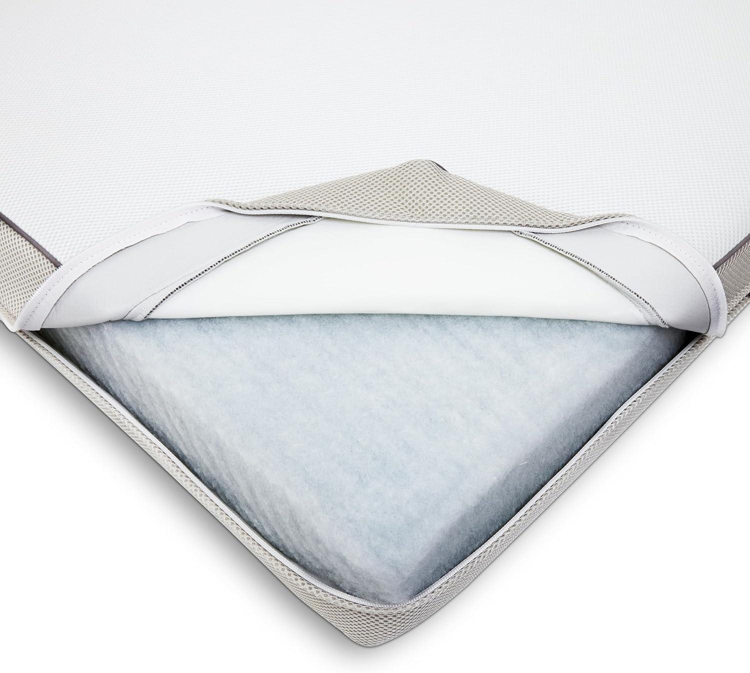 imageGraco Essentials 6Inch DualSided Crib ampamp Toddler Mattress Premium UltraSoft Baby Crib Mattress Cover for Quiet Sleep GREENGUARD Gold Certified Made in The USA Waterproof Sleep Surface 2Sided5Inch