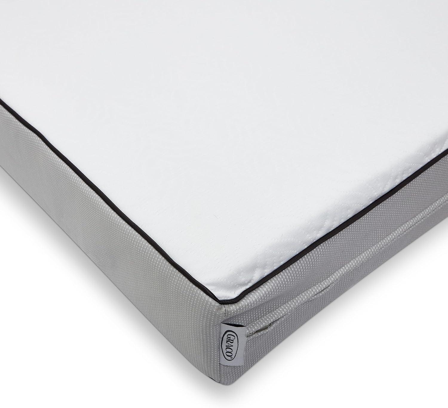 imageGraco Essentials 6Inch DualSided Crib ampamp Toddler Mattress Premium UltraSoft Baby Crib Mattress Cover for Quiet Sleep GREENGUARD Gold Certified Made in The USA Waterproof Sleep Surface 2Sided6Inch