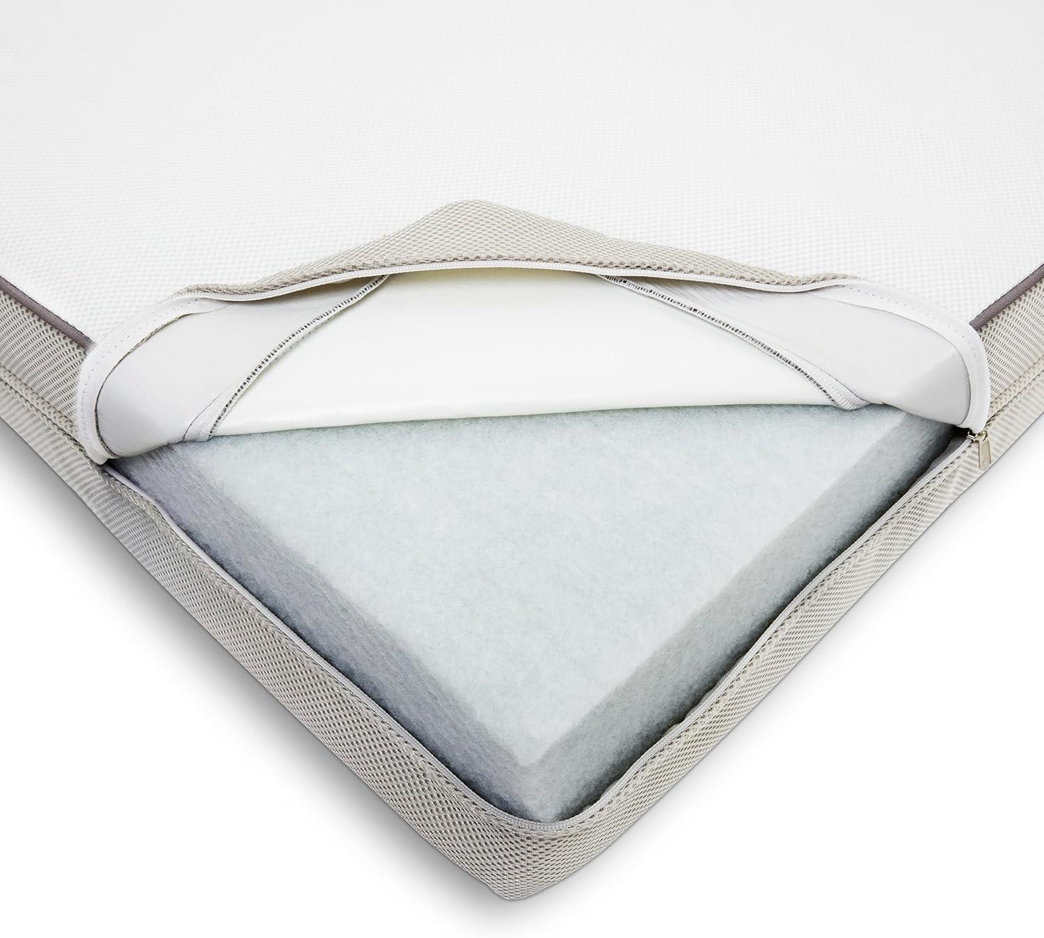 imageGraco Essentials 6Inch DualSided Crib ampamp Toddler Mattress Premium UltraSoft Baby Crib Mattress Cover for Quiet Sleep GREENGUARD Gold Certified Made in The USA Waterproof Sleep Surface 2Sided6Inch