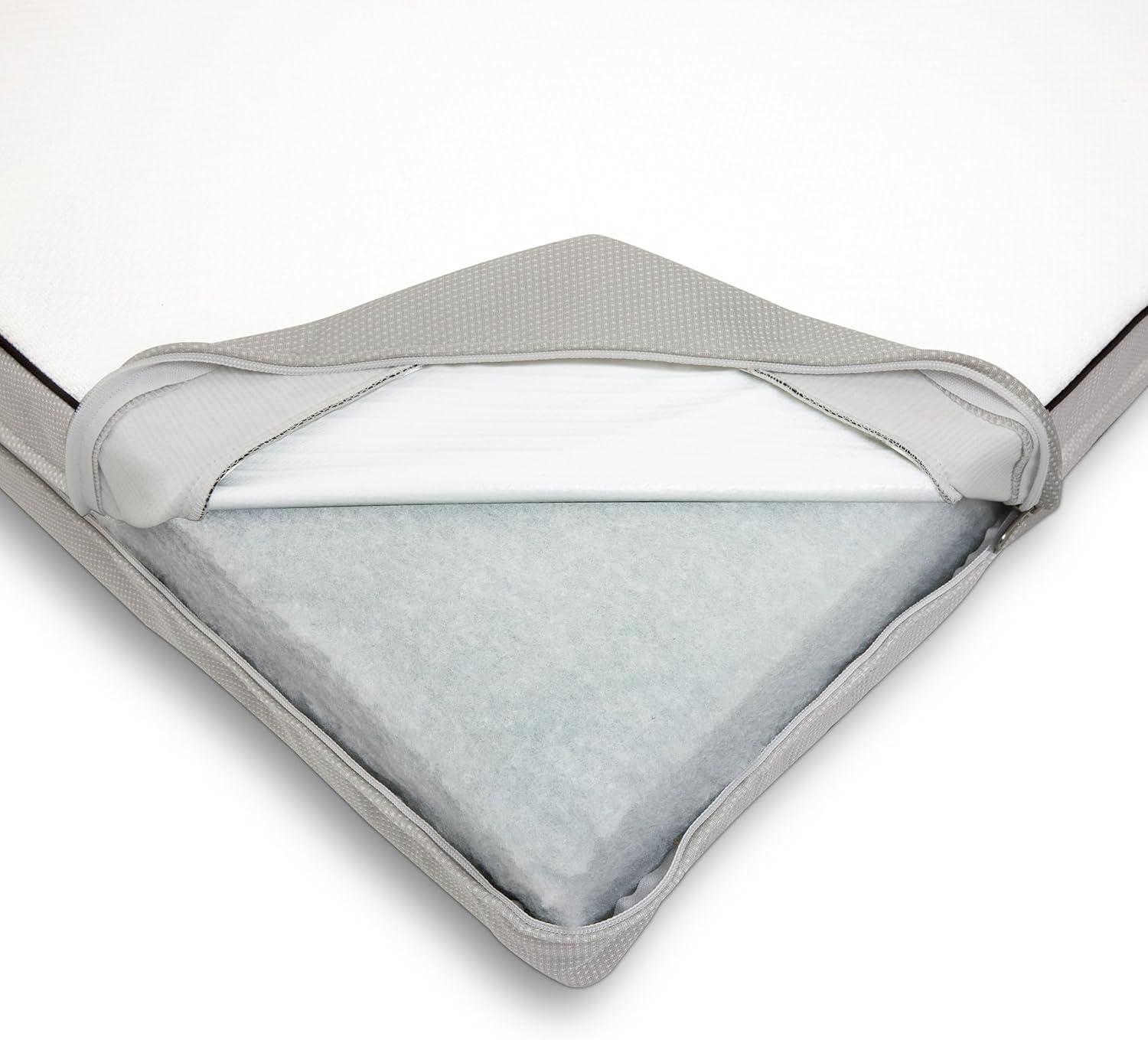 imageGraco Essentials 6Inch DualSided Crib ampamp Toddler Mattress Premium UltraSoft Baby Crib Mattress Cover for Quiet Sleep GREENGUARD Gold Certified Made in The USA Waterproof Sleep Surface 2Sided5Inch