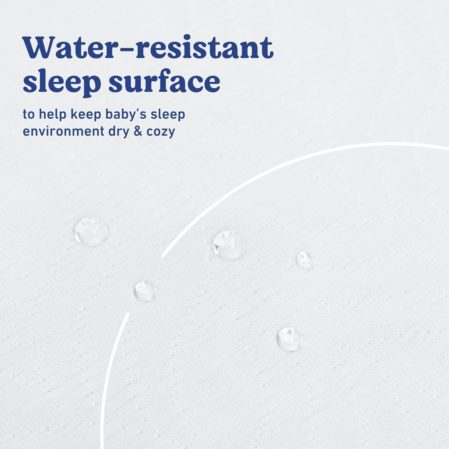 imageGraco Essentials 6Inch DualSided Crib ampamp Toddler Mattress Premium UltraSoft Baby Crib Mattress Cover for Quiet Sleep GREENGUARD Gold Certified Made in The USA Waterproof Sleep Surface 2Sided6Inch