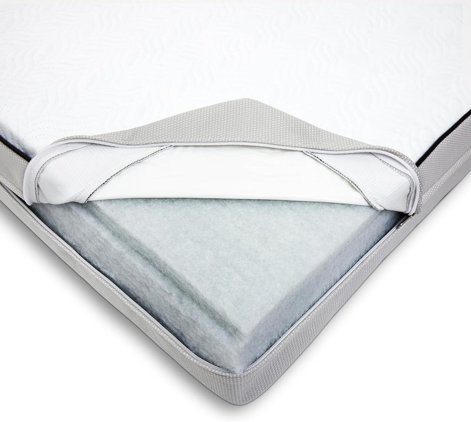 imageGraco Essentials 6Inch DualSided Crib ampamp Toddler Mattress Premium UltraSoft Baby Crib Mattress Cover for Quiet Sleep GREENGUARD Gold Certified Made in The USA Waterproof Sleep Surface 2Sided6Inch