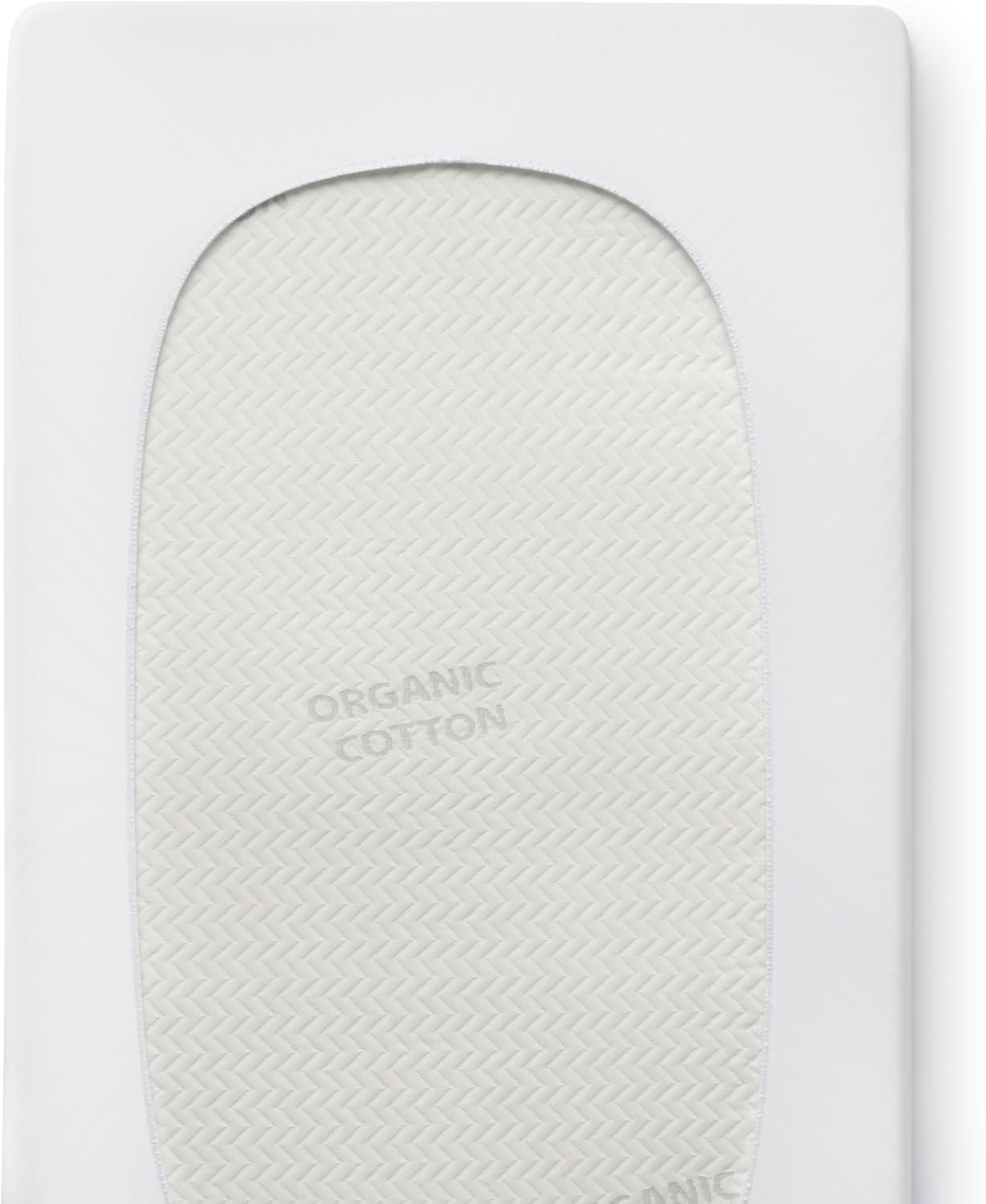 imageGraco Premium Waterproof Crib and Toddler Mattress Protector 2 Pack GREENGUARD Gold Certified MachineWashable ampamp DryerFriendly Waterproof Sleep Surface Fits Crib ampamp MattressWhite