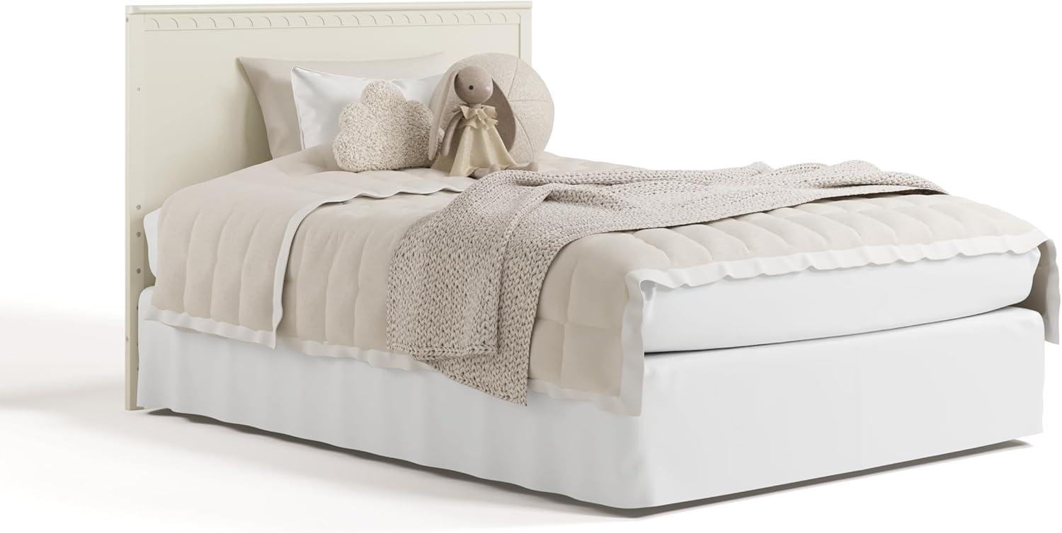 imageGraco Sasha 5in1 Convertible Crib with Drawer Frosted Oat GREENGUARD Gold Certified Wood Crib Converts to Toddler Bed Daybed FullSize Bed Stylish Classic DesignFroasted Oat