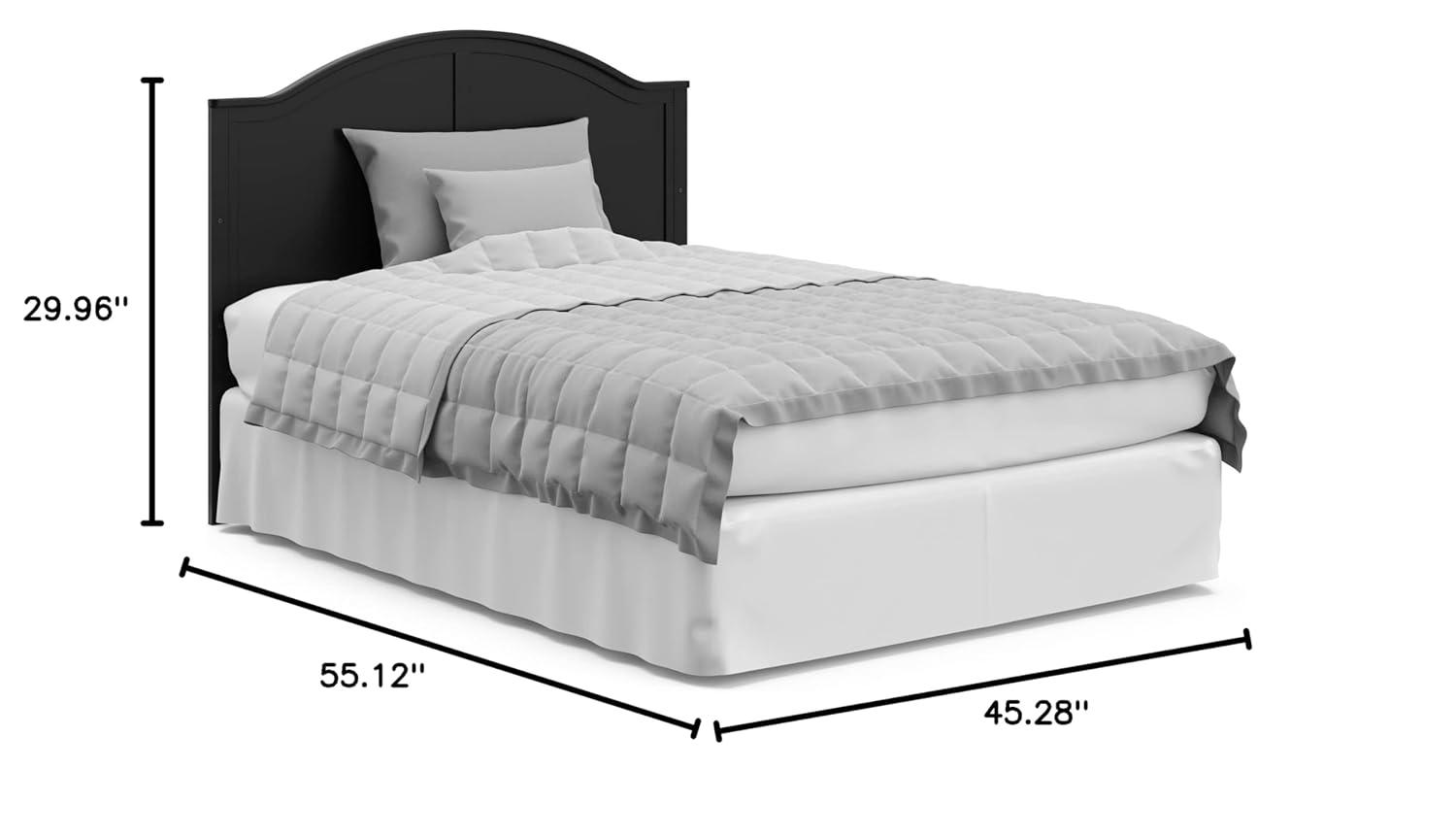 imageGraco Wilfred 5in1 Convertible Crib Black GREENGUARD Gold Certified Converts to Toddler Bed and FullSize Bed Fits Standard FullSize Crib Mattress Adjustable Mattress Support BaseBlack