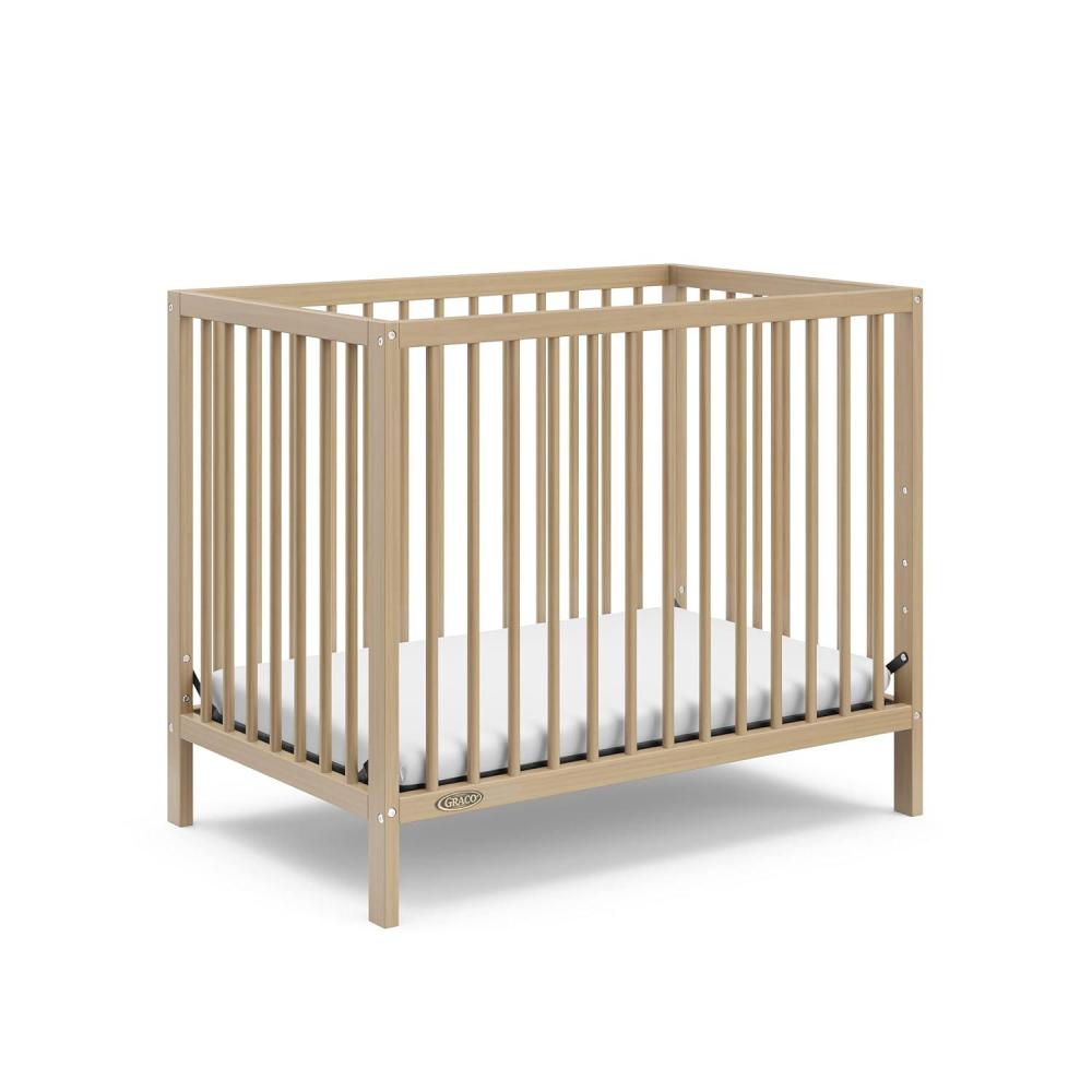 imageGraco Teddi 5in1 Convertible Crib with Drawer Driftwood GREENGUARD Gold Certified Crib with Drawer Combo FullSize Nursery Storage Drawer Converts to Toddler Bed Daybed and FullSize BedDriftwood