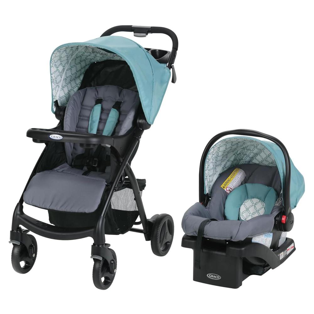 imageGraco Verb Travel System Includes Verb Stroller and SnugRide 30 Infant Car Seat Merrick Stroller and Carseat Combo