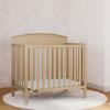 Graco Benton 4-in-1 Convertible Mini Crib with Bonus Crib Mattress (White) – GREENGUARD Gold Certified, 2.75-Inch Mattress Included, Baby Crib Converts to Twin Bed, Ideal for Small Spaces(Driftwood)