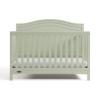 Graco Paris 4-in-1 Convertible Crib – GREENGUARD Gold Certified, Converts to Toddler Bed, Daybed and Full Bed, Fits Standard Crib Mattress, Adjustable Mattress Base, Frosted Oat(Sage)