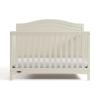 Graco Paris 4-in-1 Convertible Crib – GREENGUARD Gold Certified, Converts to Toddler Bed, Daybed and Full Bed, Fits Standard Crib Mattress, Adjustable Mattress Base, Frosted Oat(Frosted Oat)