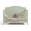 Graco Paris 4-in-1 Convertible Crib – GREENGUARD Gold Certified, Converts to Toddler Bed, Daybed and Full Bed, Fits Standard Crib Mattress, Adjustable Mattress Base, Frosted Oat(Sage)