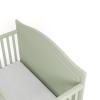Graco Paris 4-in-1 Convertible Crib – GREENGUARD Gold Certified, Converts to Toddler Bed, Daybed and Full Bed, Fits Standard Crib Mattress, Adjustable Mattress Base, Frosted Oat(Sage)