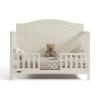 Graco Paris 4-in-1 Convertible Crib – GREENGUARD Gold Certified, Converts to Toddler Bed, Daybed and Full Bed, Fits Standard Crib Mattress, Adjustable Mattress Base, Frosted Oat(Frosted Oat)