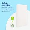 Graco Premium Crib & Toddler Mattress – GREENGUARD Gold Certified, Machine-Washable OEKO-TEX STANDARD 100 Certified Cover with Waterproof Surface, Fits Any Standard Full Size Baby Crib & Toddler Bed(Mattress and Protector (1PK))