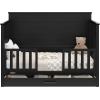 Graco Tristan 5-in-1 Convertible Crib with Drawer (Frosted Oat) – GREENGUARD Gold Certified, Fits Standard Crib Mattress, Premium Handle, Converts to Toddler Bed, Daybed, and Full-Size Bed(Black)