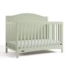 Graco Paris 4-in-1 Convertible Crib – GREENGUARD Gold Certified, Converts to Toddler Bed, Daybed and Full Bed, Fits Standard Crib Mattress, Adjustable Mattress Base, Frosted Oat(Sage)