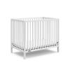 Graco Teddi 5-in-1 Convertible Crib with Drawer (Driftwood) – GREENGUARD Gold Certified, Crib with Drawer Combo, Full-Size Nursery Storage Drawer, Converts to Toddler Bed, Daybed and Full-Size Bed(White)