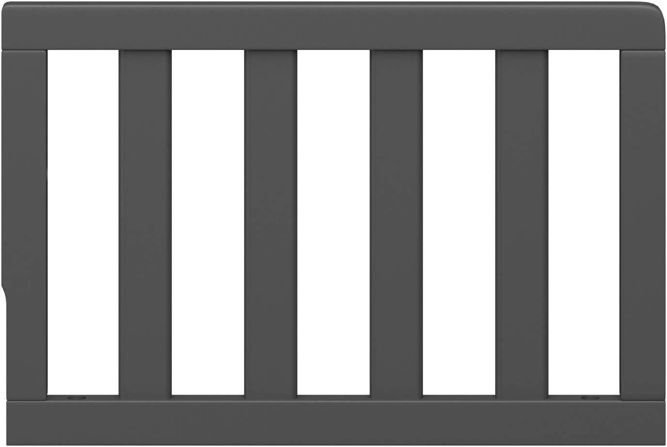 imageGraco Storkcraft Toddler Safety Guardrail with Slats White GREENGUARD Gold Certified Converts Compatible Storkcraft Crib to Toddler Bed Each Guardrail Sold IndividuallyGrey