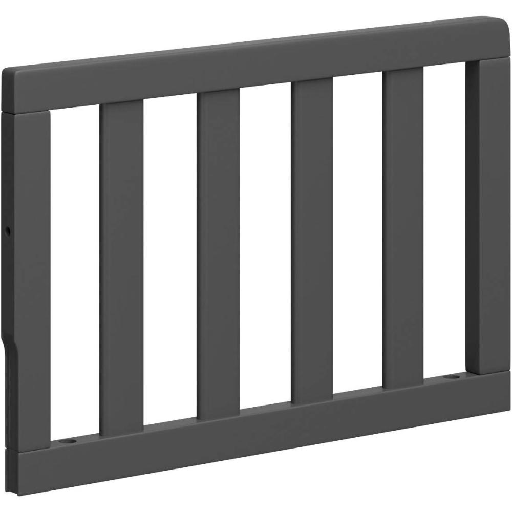 imageGraco Storkcraft Toddler Safety Guardrail with Slats White GREENGUARD Gold Certified Converts Compatible Storkcraft Crib to Toddler Bed Each Guardrail Sold IndividuallyGrey