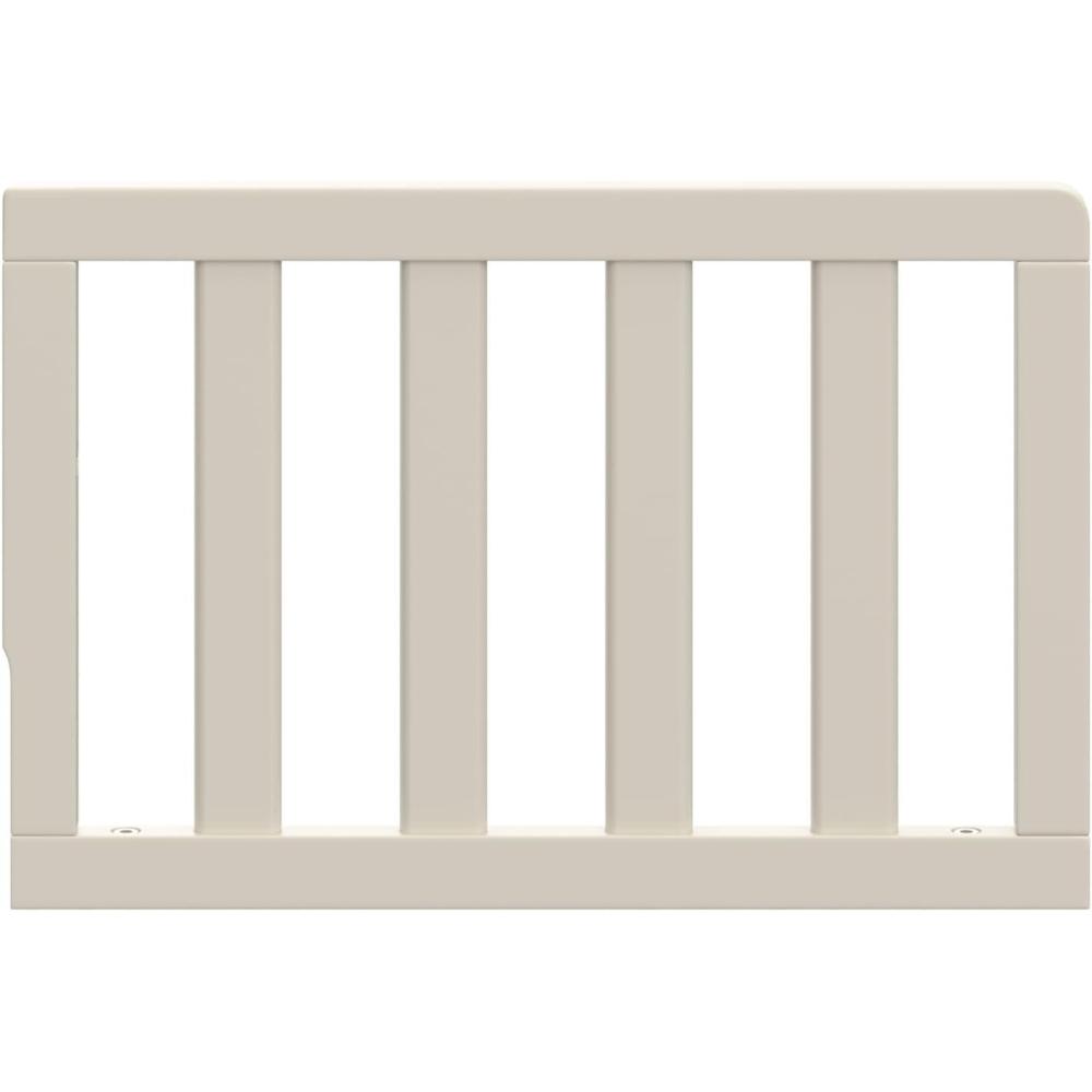 imageGraco Storkcraft Toddler Safety Guardrail with Slats White GREENGUARD Gold Certified Converts Compatible Storkcraft Crib to Toddler Bed Each Guardrail Sold IndividuallyFrosted Oat