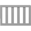 Graco Storkcraft Toddler Safety Guardrail with Slats (White) – GREENGUARD Gold Certified, Converts Compatible Storkcraft Crib to Toddler Bed, Each Guardrail Sold Individually(Pebble Gray)