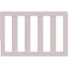 Graco Storkcraft Toddler Safety Guardrail with Slats (White) – GREENGUARD Gold Certified, Converts Compatible Storkcraft Crib to Toddler Bed, Each Guardrail Sold Individually(Blush)