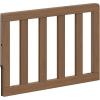 Graco Storkcraft Toddler Safety Guardrail with Slats (White) – GREENGUARD Gold Certified, Converts Compatible Storkcraft Crib to Toddler Bed, Each Guardrail Sold Individually(Hazelnut)