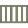 Graco Storkcraft Toddler Safety Guardrail with Slats (White) – GREENGUARD Gold Certified, Converts Compatible Storkcraft Crib to Toddler Bed, Each Guardrail Sold Individually(Olive)