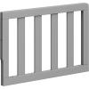 Graco Storkcraft Toddler Safety Guardrail with Slats (White) – GREENGUARD Gold Certified, Converts Compatible Storkcraft Crib to Toddler Bed, Each Guardrail Sold Individually(Pebble Gray)
