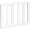 Graco Storkcraft Toddler Safety Guardrail with Slats (White) – GREENGUARD Gold Certified, Converts Compatible Storkcraft Crib to Toddler Bed, Each Guardrail Sold Individually(White)